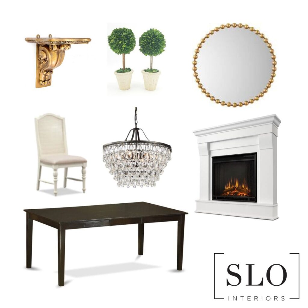 Dining Room Design Board