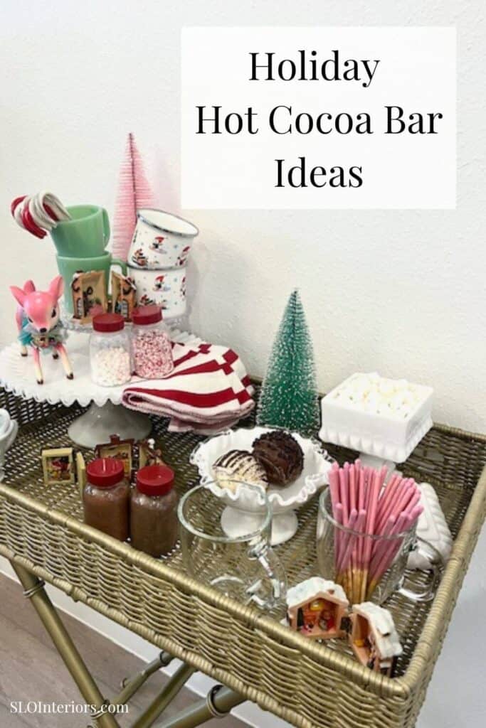 Holiday hot cocoa bar ideas