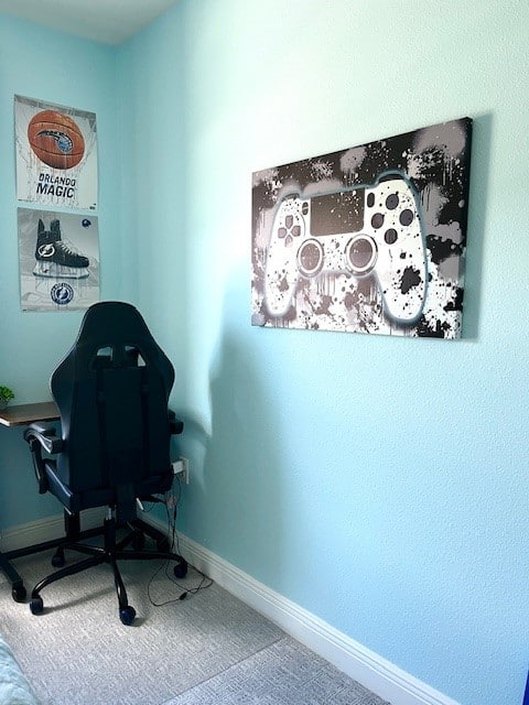 Boys gaming room wall art
