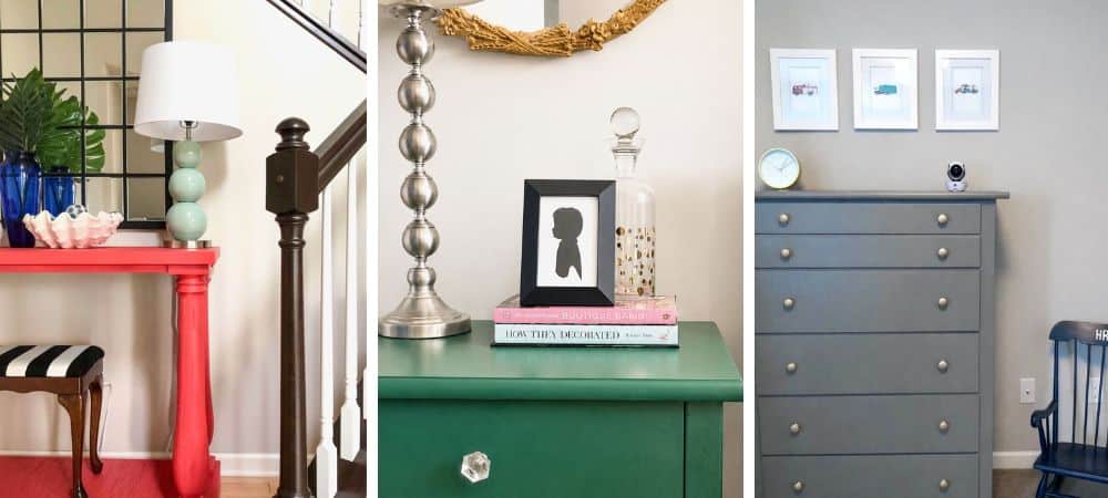 Interior decor with colorful furniture and modern accessories in a stylish home.